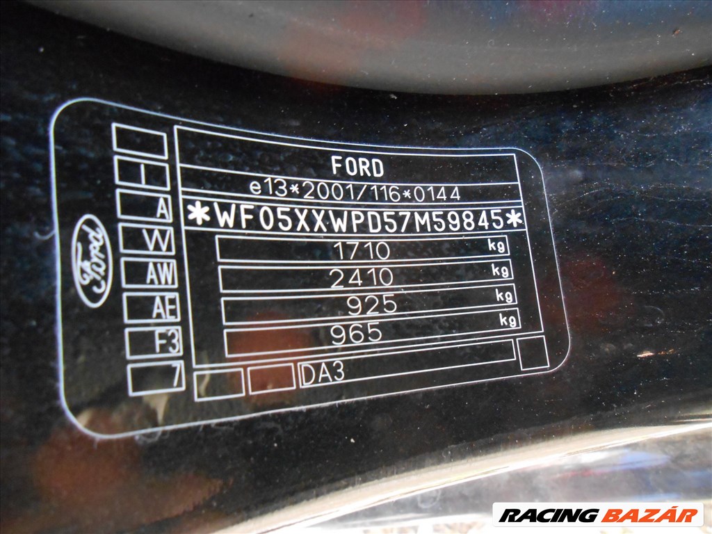 Ford Focus II (DA_HCP_DP) 1.4 csomagtérajtó kapcsoló 6M5119B514 8. kép