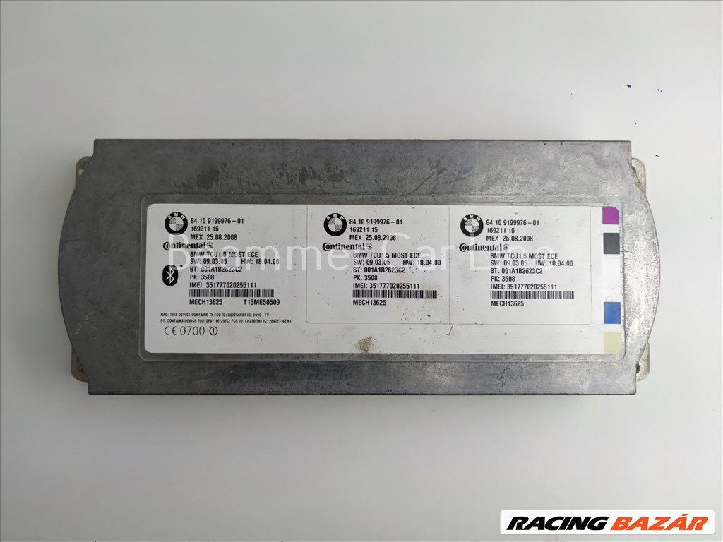 BMW E81, E82, E87, E88, E90, E91, E92, E93, E60/E61, E70 Telefon modul  9199976 | Racingbazar.hu