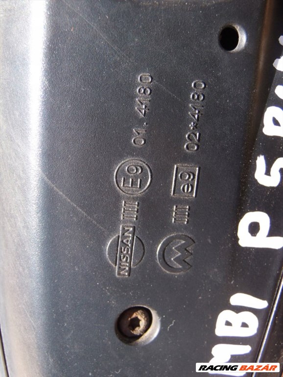 Nissan Primera III jobb oldali visszapillantó tükör 5 PIN 96301au414 6. kép