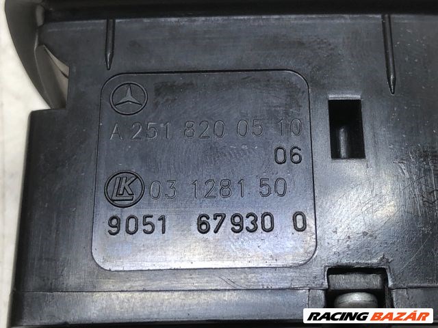 Mercedes E-osztály (W169) Bal hátsó Ablakemelő Kapcsoló #11190 mercedes-a25182005 03128150 9. kép