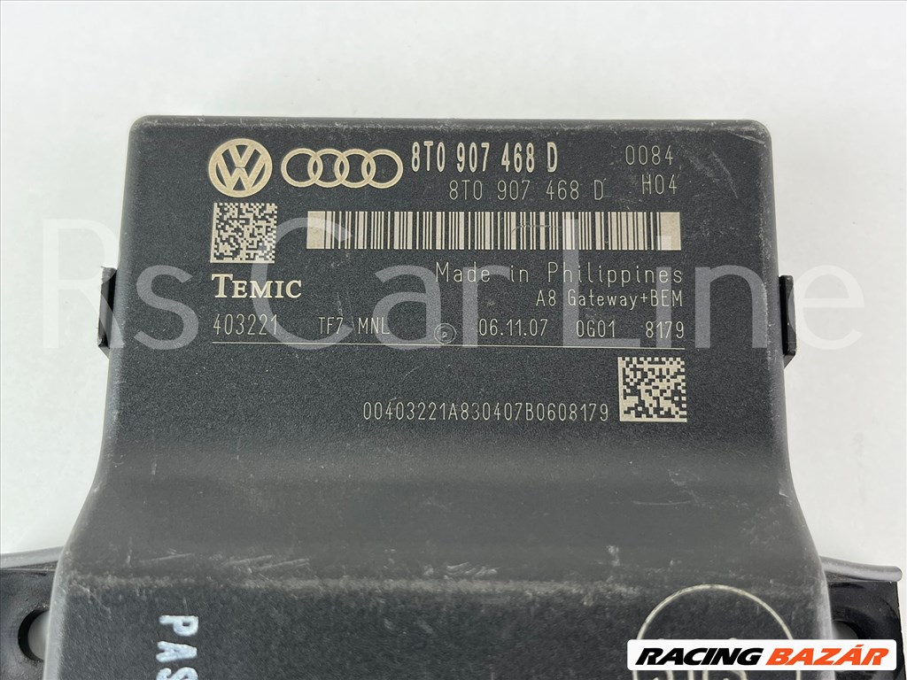 Audi A4 B8 Gateway modul 8t0907468d 2. kép