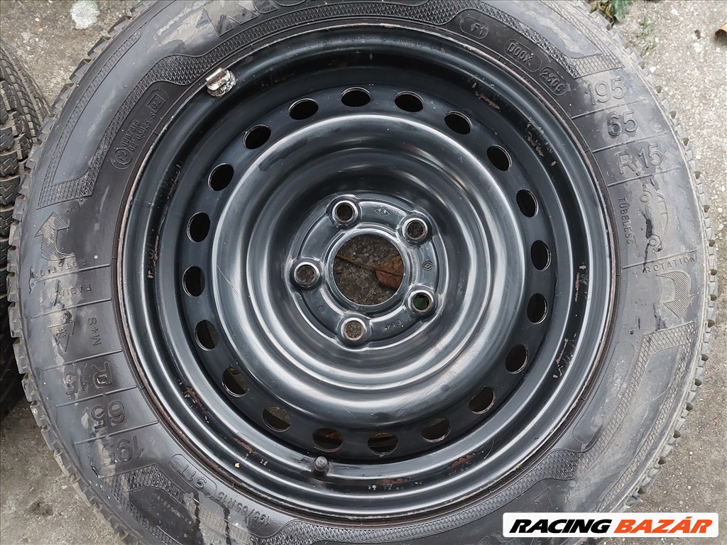 5x114,3 15" Renault Fluence 4db lemezfelni 3. kép