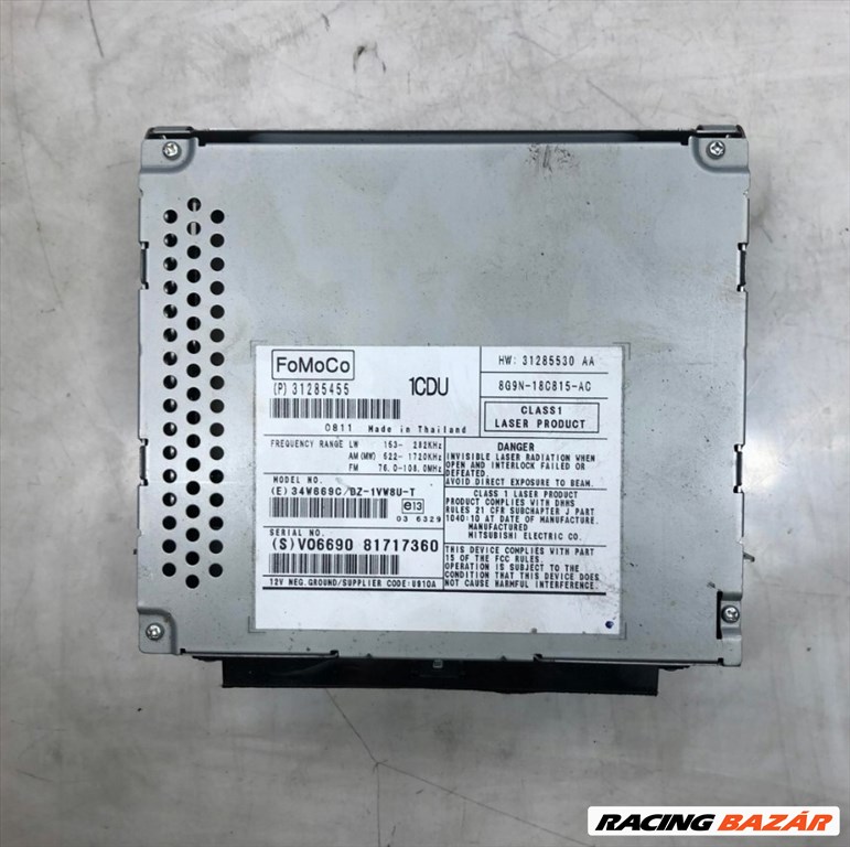 Volvo V70, Volvo S80 CD rádió lejátszó modul 31285455 1. kép