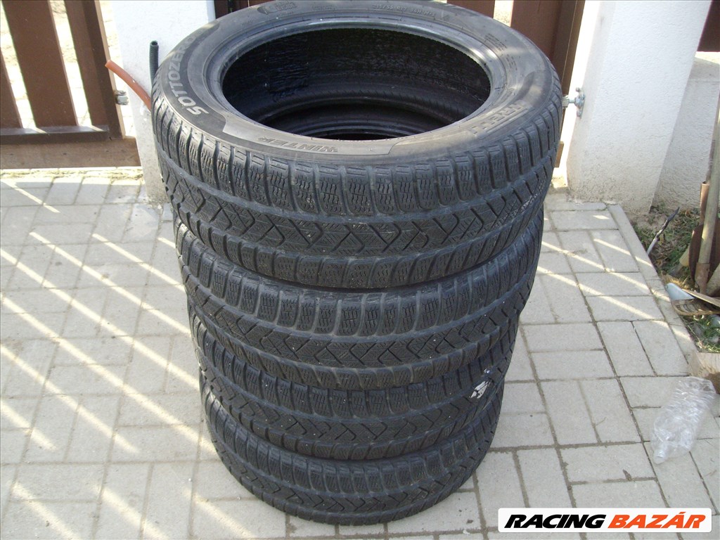  215/55 17"  Pirelli Sottozero 3 téli gumi garnitúra eladó 1. kép