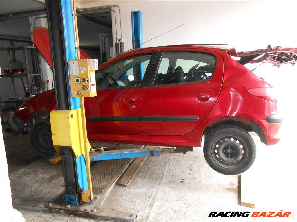 Peugeot 206 Ferdehátú (2A/C) 1.1 i bal hátsó belső kilincs 1. kép