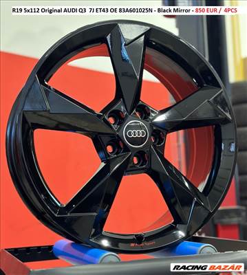 R19 5x112 Original AUDI Q3  7J ET43 OE 83A601025N gyári alufelnik 19" 