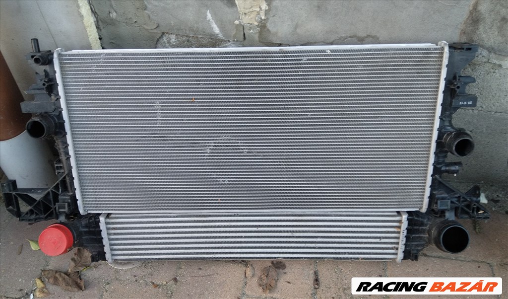 Opel Astra K 1.2 turbó vízhűtő és intercooler  1. kép