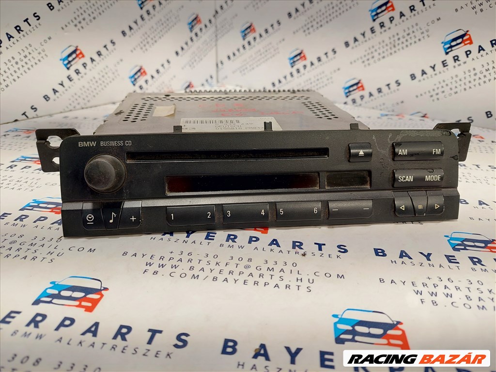 BMW E46 gyári Business CD lejátszó rádió fejegység - hibás (148029) 6932430 1. kép