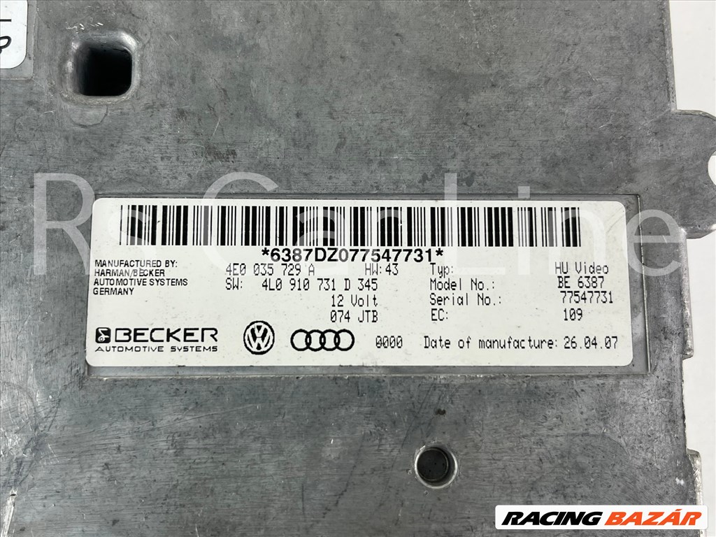 Audi A6 4F Interface modul  4e0035729a 2. kép