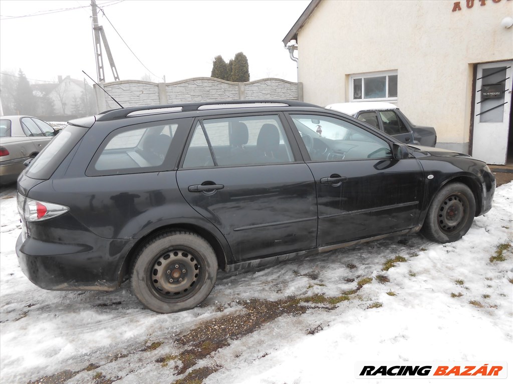 Mazda 6 Station Wagon (GY) 2.0 DI bal első ablakemelő motor GJ6A5958X 2. kép