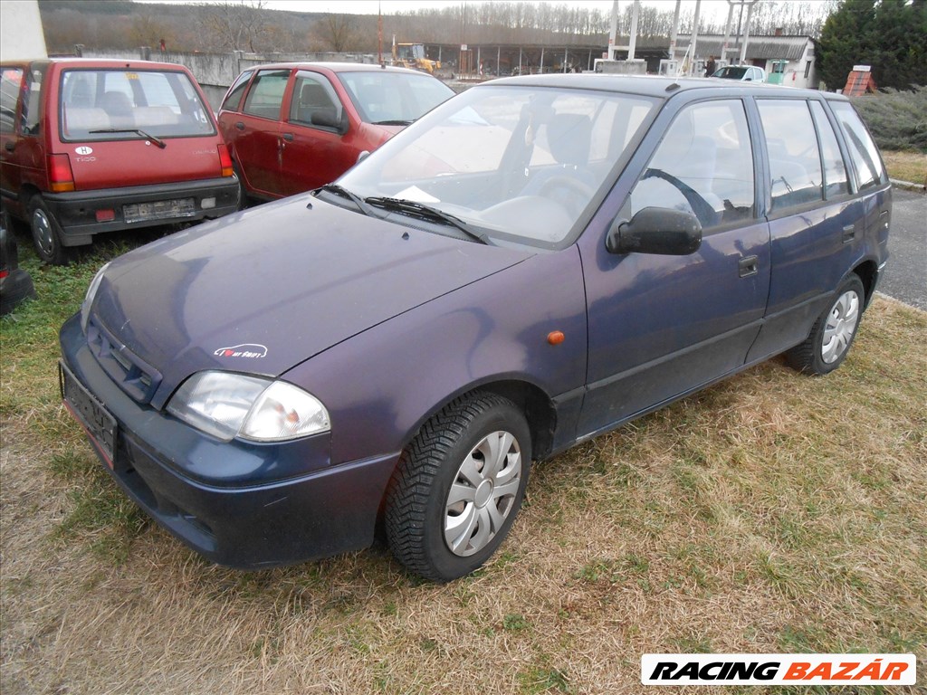 Suzuki SWIFT II Ferdehátú (EA_MA) 1.0 i bal első lökhárító díszrács 8. kép