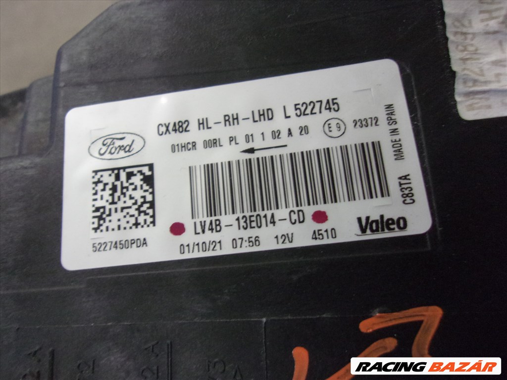 Ford Kuga jobb első LED fényszóró  LV4B-13E014-CD 5. kép