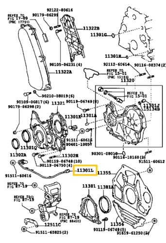 90919-05050 Toyota Hiace Főtengely Jeladó 2001-2019 4. kép