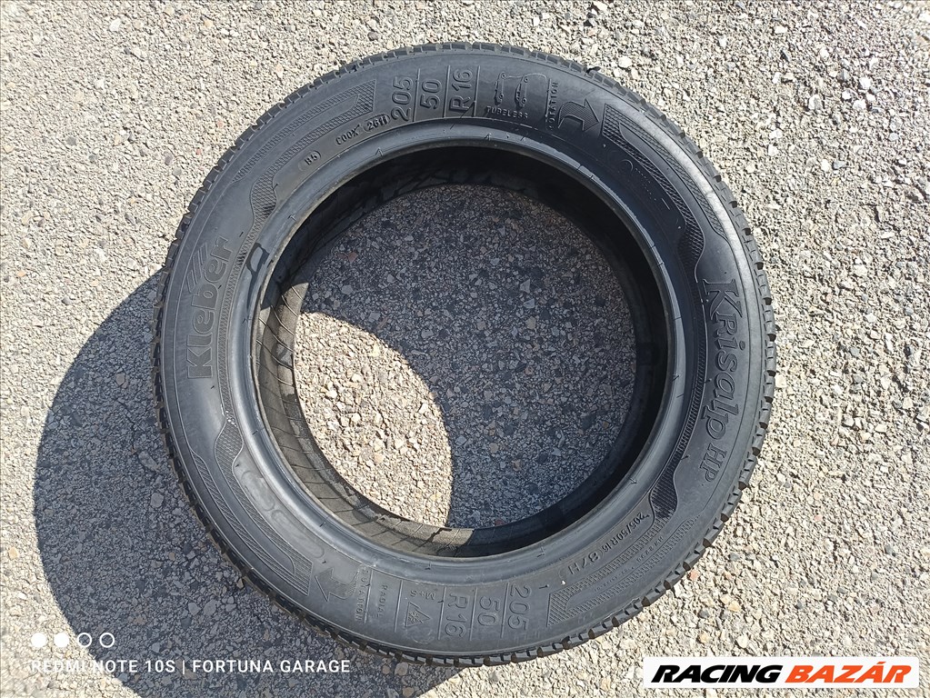 205/50 R16" Kleber használt téli garnitúra 3. kép