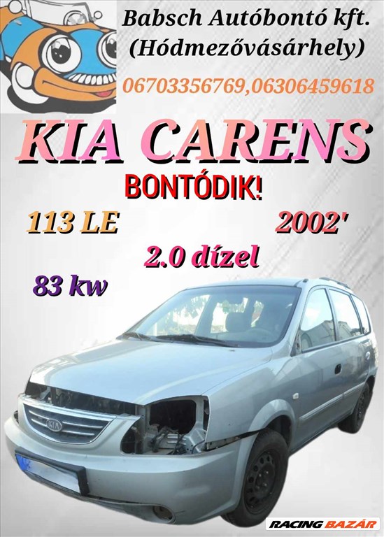 Kia Carens (FC) bontott alkatrészei (23/121) 1. kép