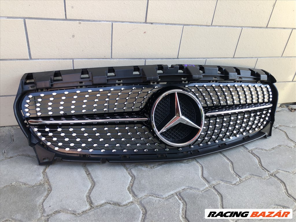 Mercedes Benz CLA osztály W 117 diamond grill rács 1. kép
