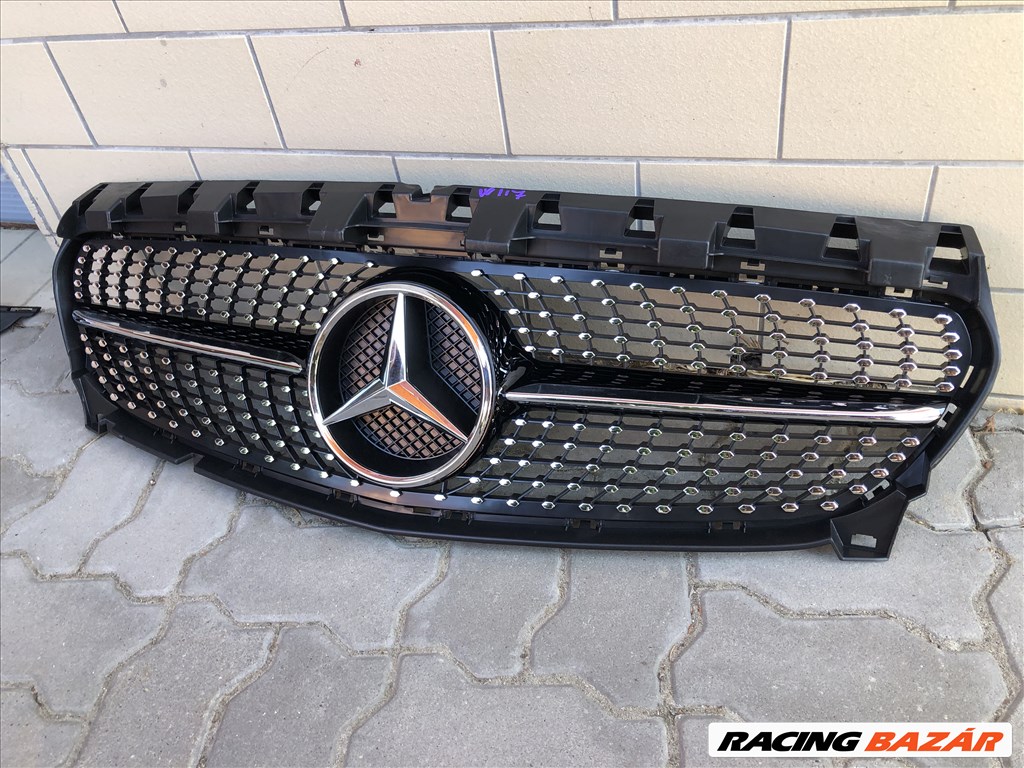 Mercedes Benz CLA osztály W 117 diamond grill rács 2. kép
