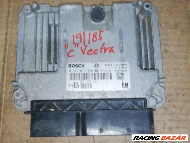 Opel Vectra C motorvezérlő "117070" 0281014450 1. kép