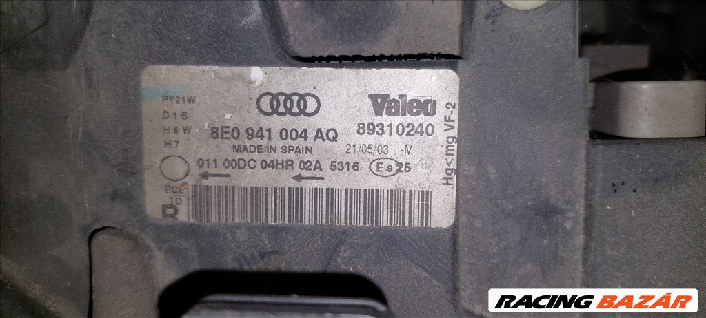 Audi A4 B6 xenon, lökhárítók,  csomagtér ajtó... 11. kép