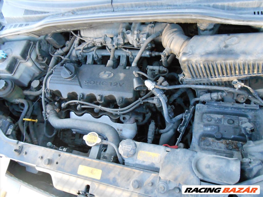 Hyundai GETZ (TB) 1.3 bal első ablakemelő motor 6. kép