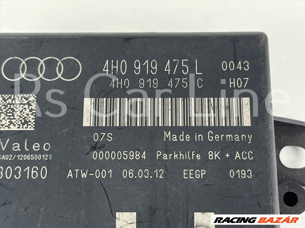 Audi A6 4G PDC Modul  4h0919475l 2. kép