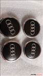 Új, gyári Audi alufelni kupak 69 mm mattfekete