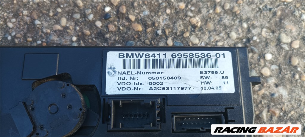 BMW 3-as sorozat E90, E91 fűtéskapcsoló panel  6958536 3. kép