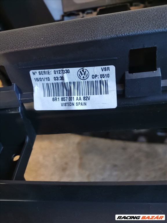 Volkswagen Polo V Műszerfal, Légzsákszett  6r1857001aa 5. kép