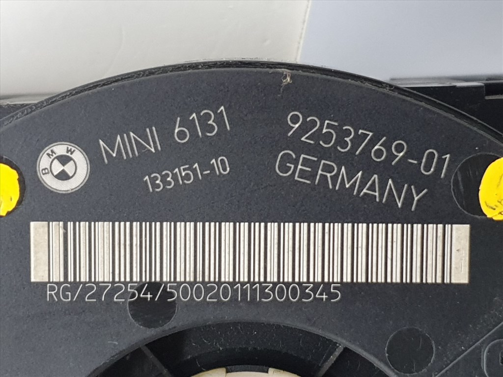 506556 Mini Cooper R56, 2011, 9253769-01, Kormánykapcsoló, Légzsákszalag 7. kép