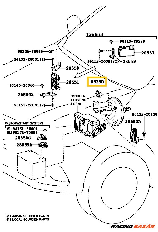 Toyota Hilux Fékrásegítő Devander 446100k600 6. kép