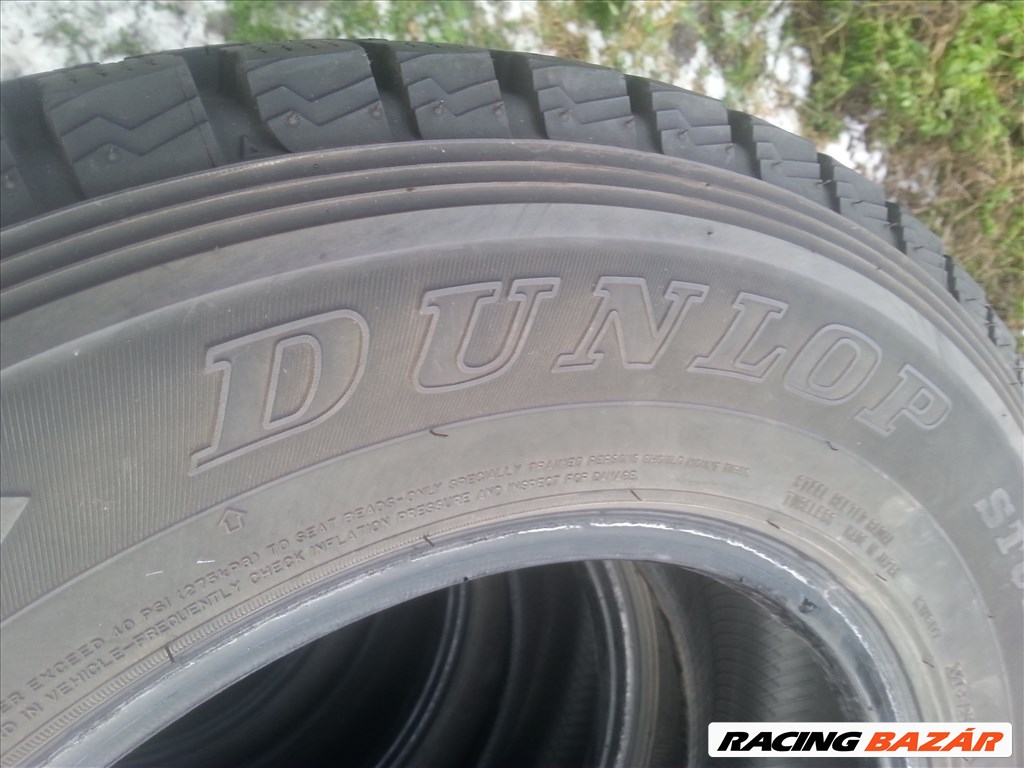  215/65R16 Dunlop Grandtrek SJ6 újszerű 9 mm-es téli gumik 6. kép