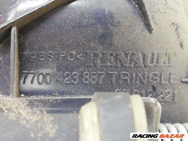 Renault Clio II (BB0/1/2_, CB0/1/2_) Bal hátsó Belső Kilincs #10468 7700423887 4. kép