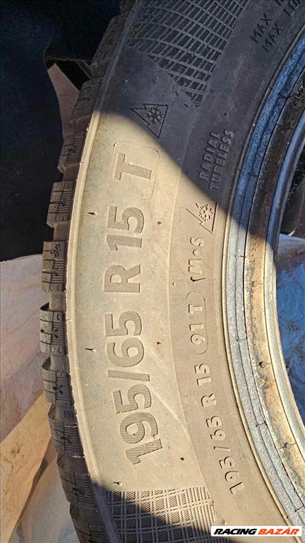  195/6515" használt Continental téli gumi gumi 5. kép