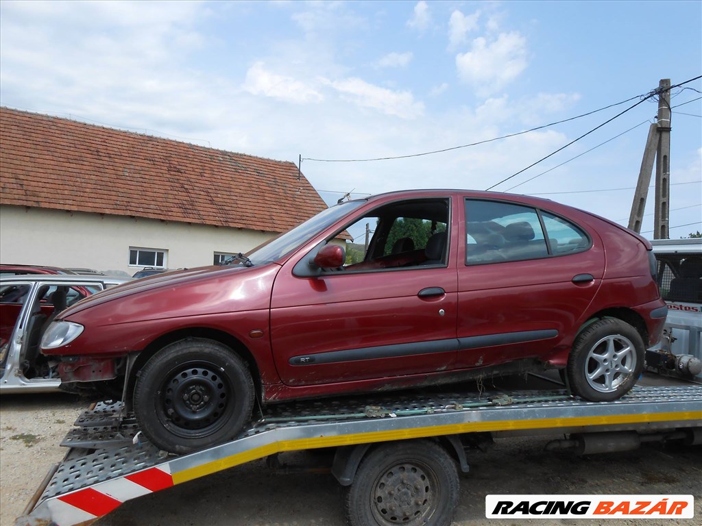 Renault MEGANE I (BA0/1) 1.6 i bal hátsó ablakemelő szerkezet (mechanikus) 3. kép