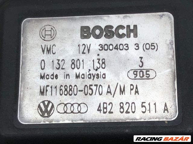 Audi A6 (C5 - 4B) Fűtés Állító Motor #11358 bosch-0132801138 vwag-4b2820511a 7. kép
