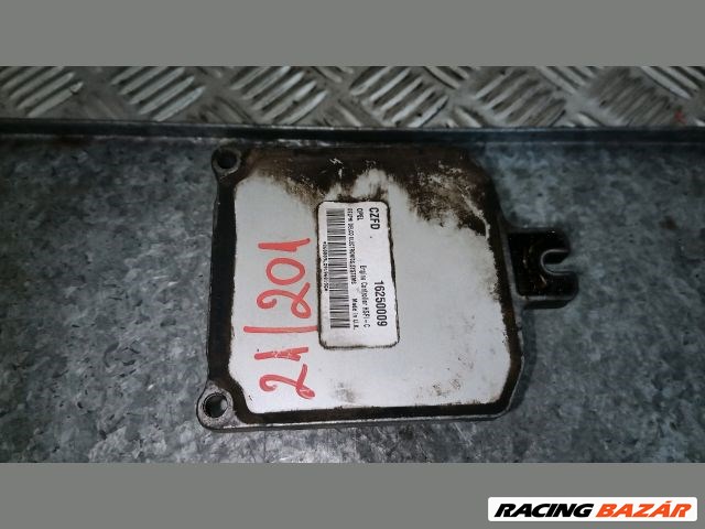 Opel Zafira A 1.6 16V motorvezérlő "112040" 16250009 d99002 1. kép