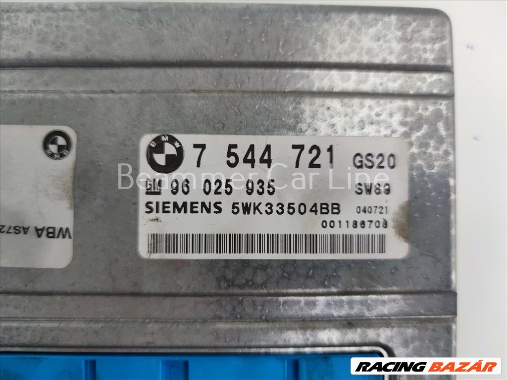 BMW  E46, E53, E83 Automata váltó vezérlő elektronika (EGS) 7544721 2. kép