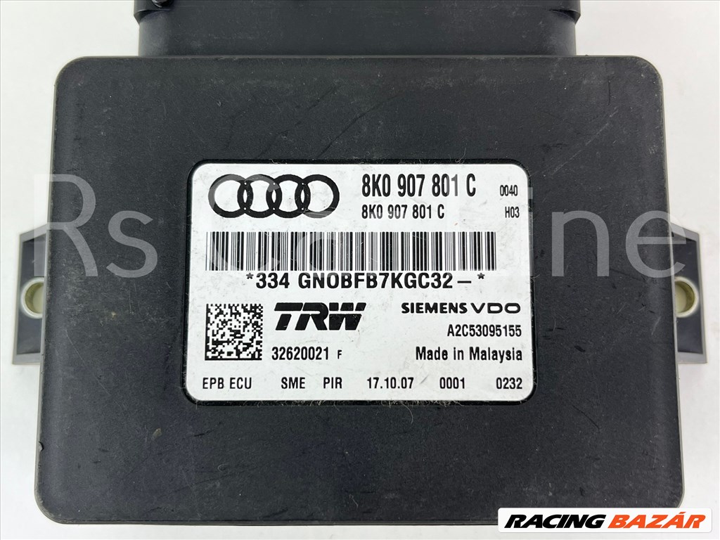 Audi A4 B8 Kézifék modul 8k0907801c 2. kép