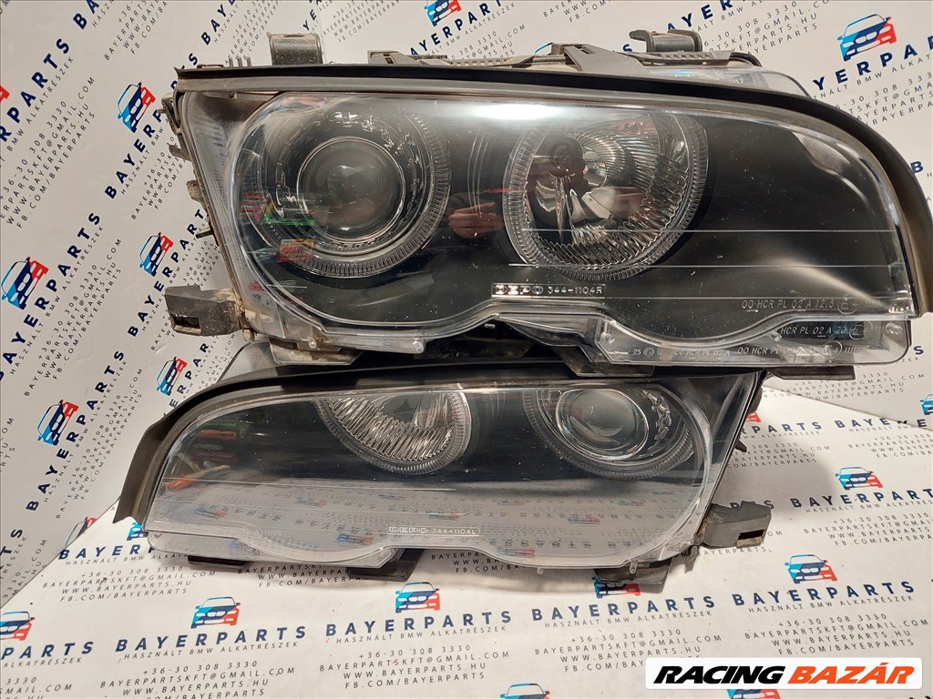 BMW E46 coupe cabrio DEPO projektoros fényszóró lámpa pár eladó (148001) 2. kép