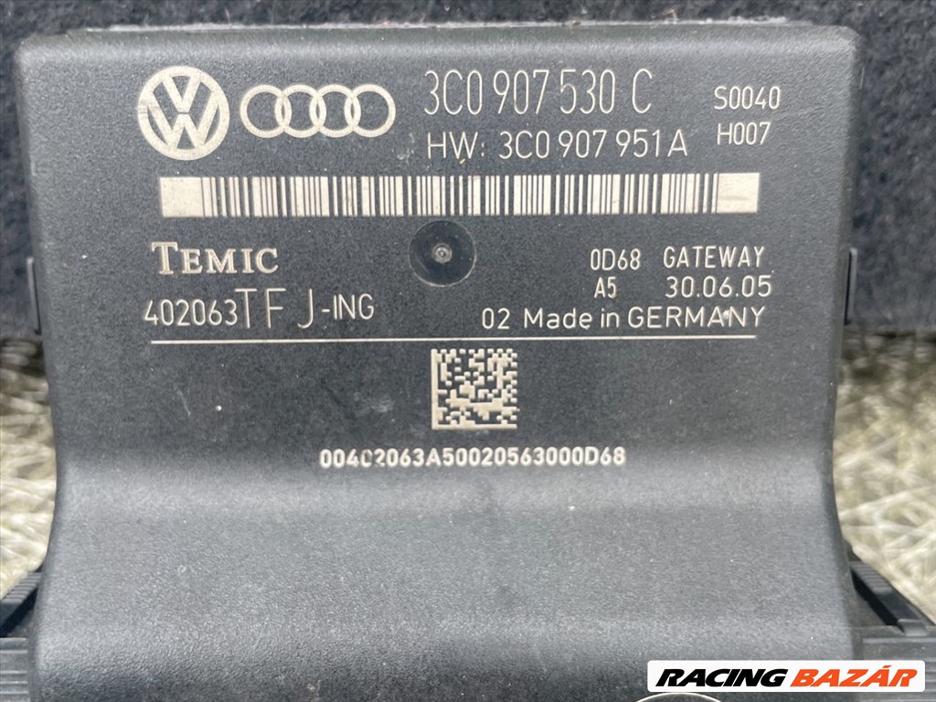 Volkswagen Golf V VW GOLF V Gateway Elektronika 1k0907530c 2. kép