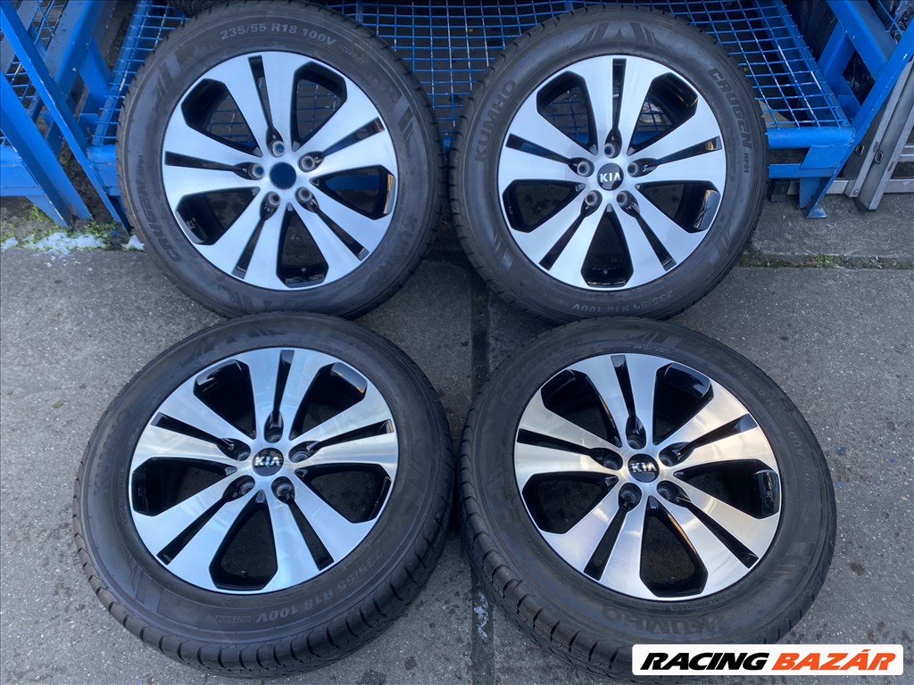 4db gyári 18" Kia Sportage szerelt kerék. (3463030) 1. kép