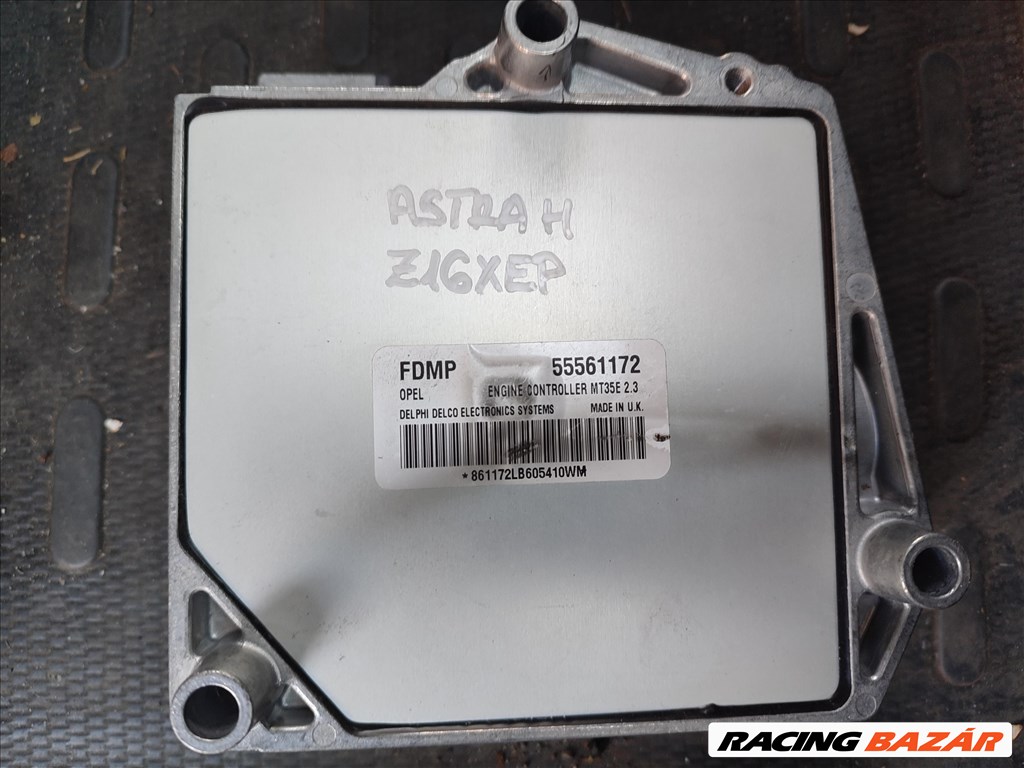 Opel Astra H 1.6 motorvezérlő elektronika Z16XEP 55561172 2. kép
