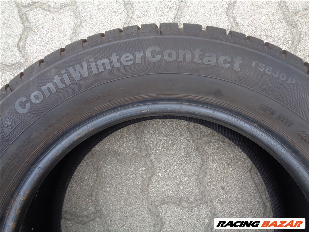 Continental 215/60R16 téli gumi garnitúra, 2-3 ezer km-t futott újszerűen eladó. 8. kép