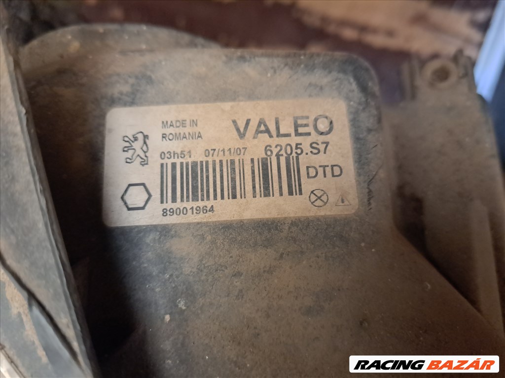 Eladó Peugeot 206 jobb első lámpa / fényszóró Valeo 89001964 6205s7 6. kép