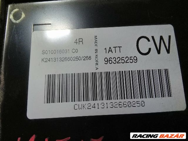 Daewoo Matiz 1.0 motorvezérlő "73354" 96325259 3. kép
