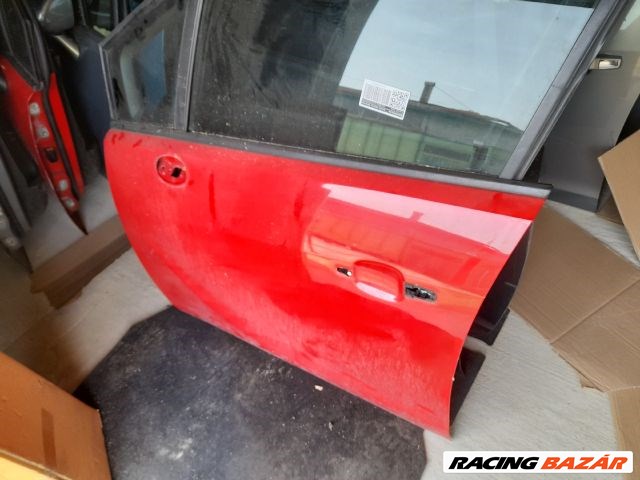 Opel Meriva B Bal első ajtó piros 2. kép