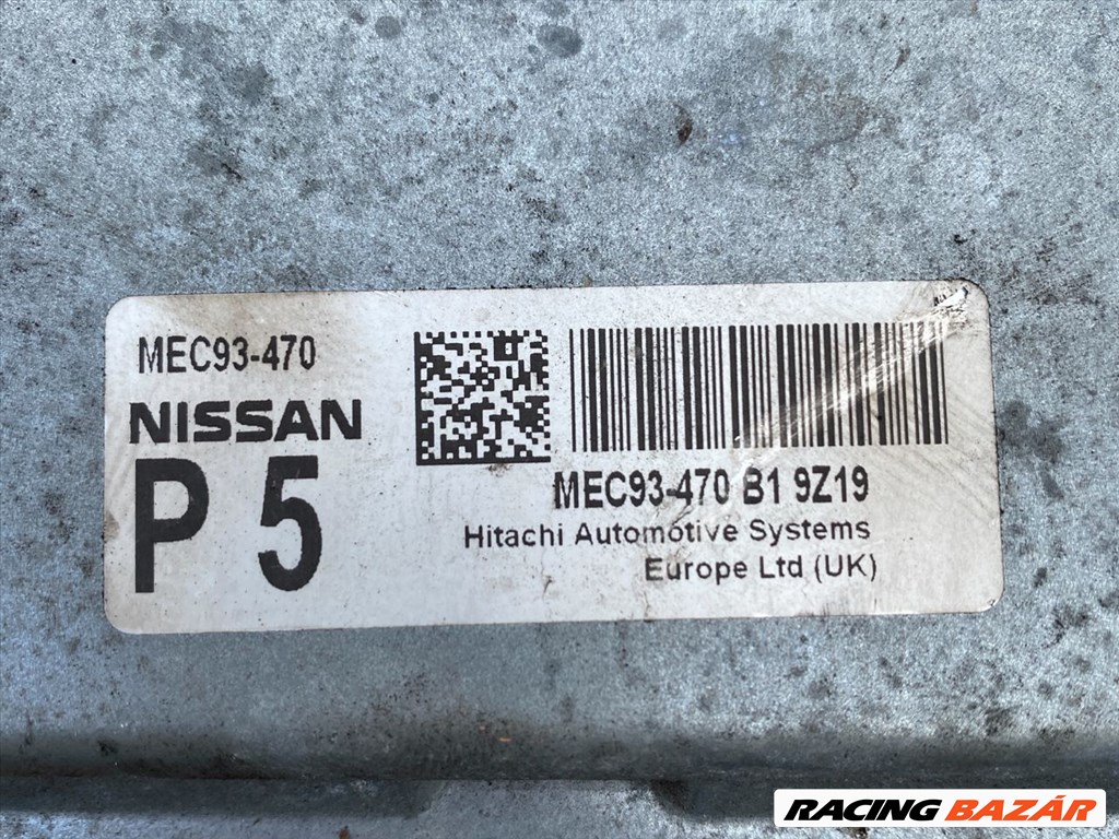 Nissan Qashqai (J10) NISSAN QASHQAI Motorvezérlő mec93470 4. kép