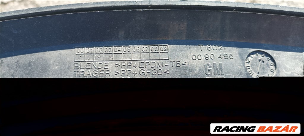Opel Zafira A műanyag sárvédő ív  024416509lh 3. kép