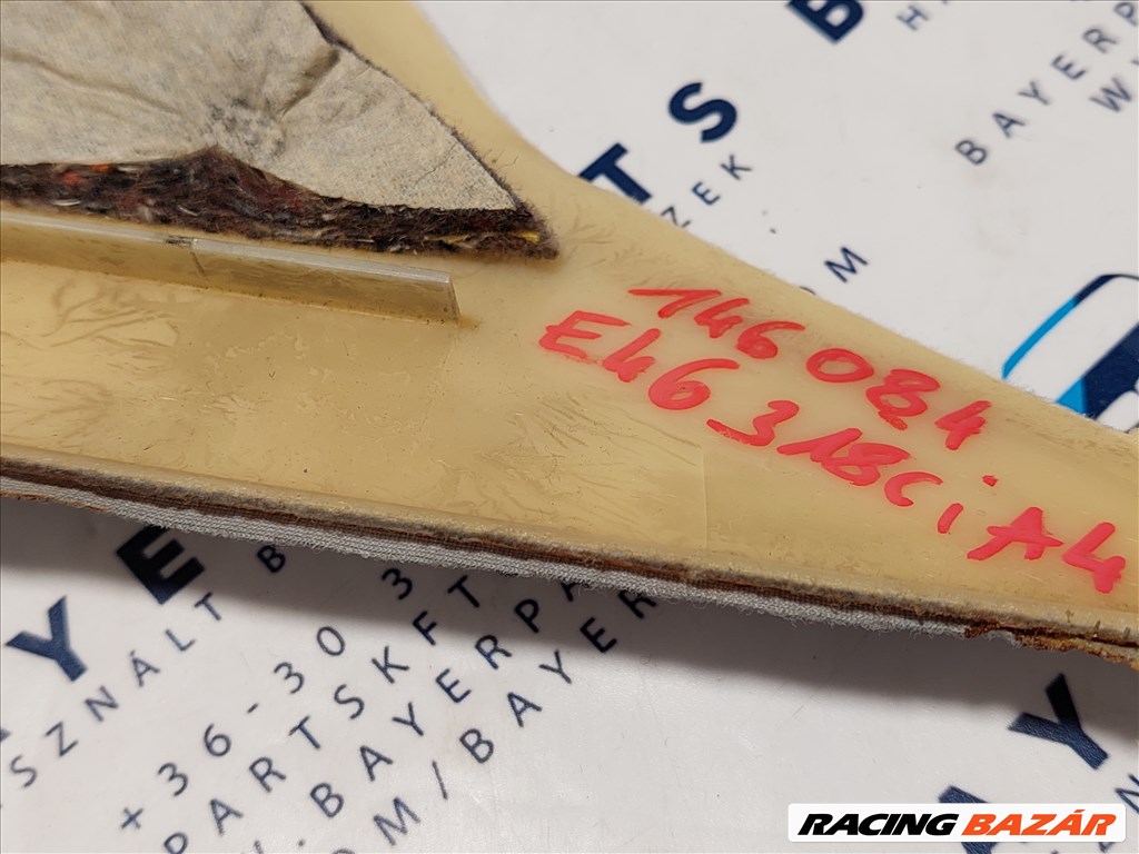 BMW E46 coupe jobb hátsó szürke C oszloptakaró oszlop takaró (146084) 51438222622 5. kép