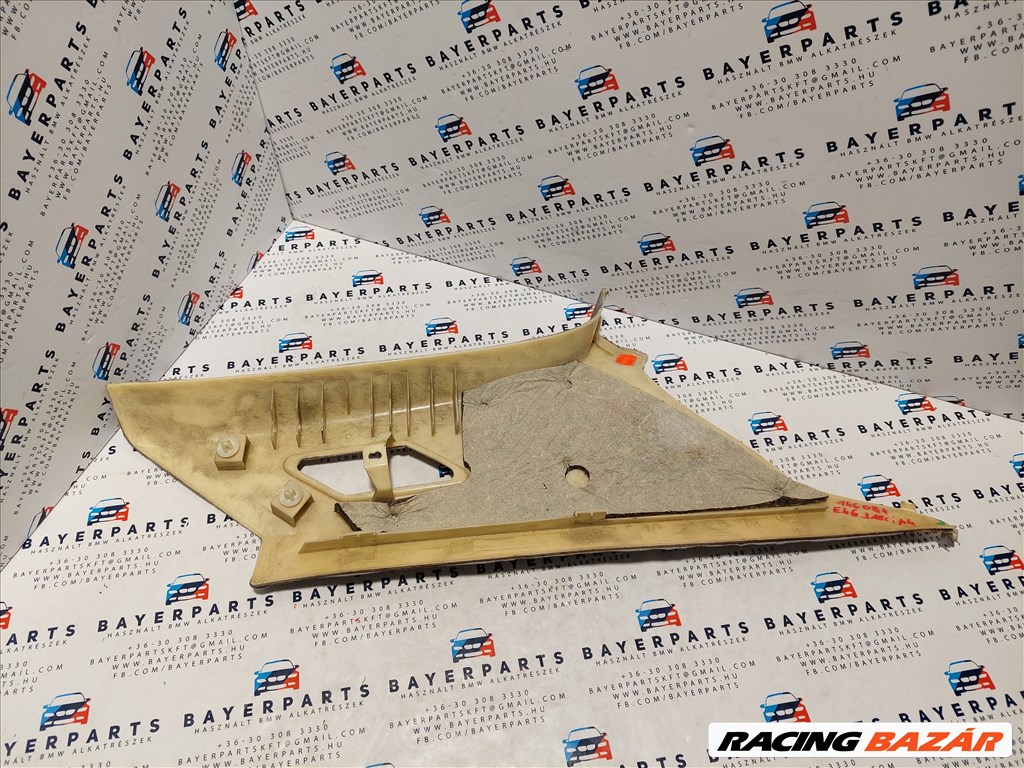 BMW E46 coupe jobb hátsó szürke C oszloptakaró oszlop takaró (146084) 51438222622 2. kép